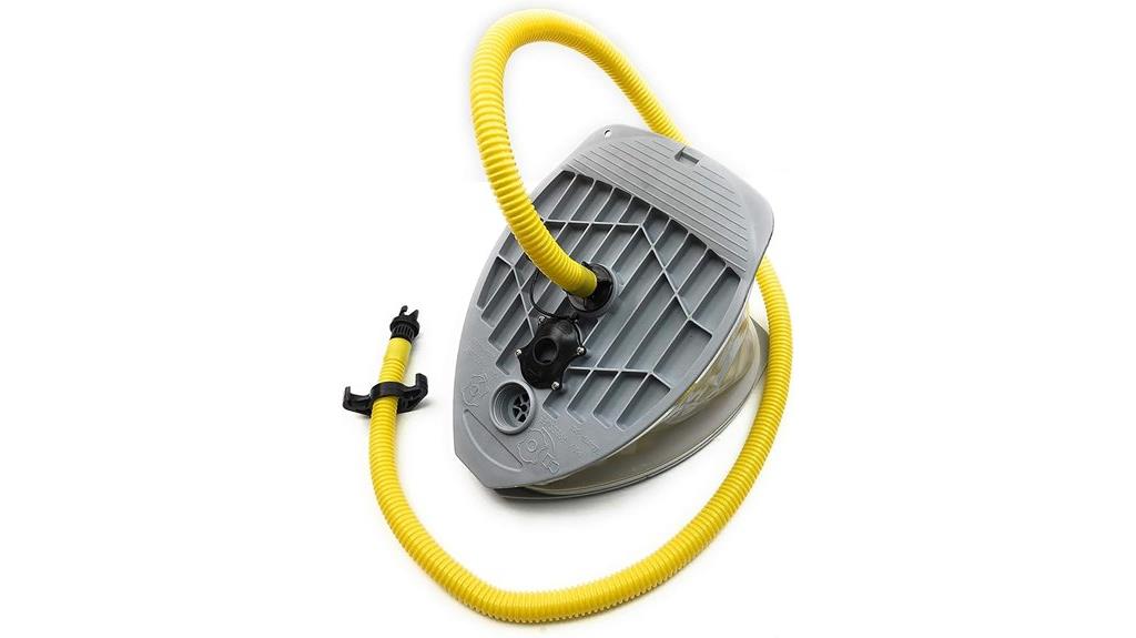 portable dual chamber air pump
