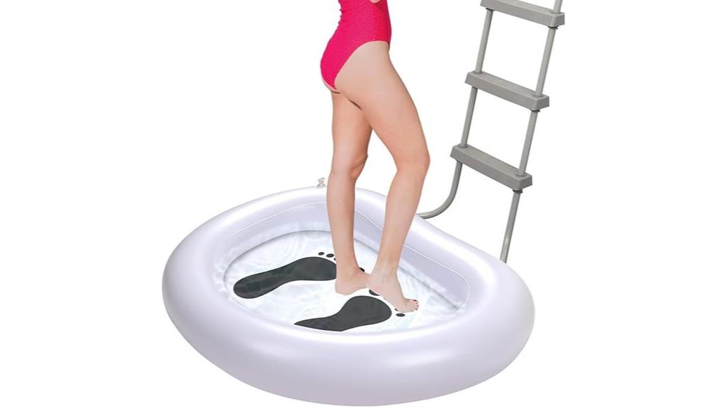 portable inflatable foot bath