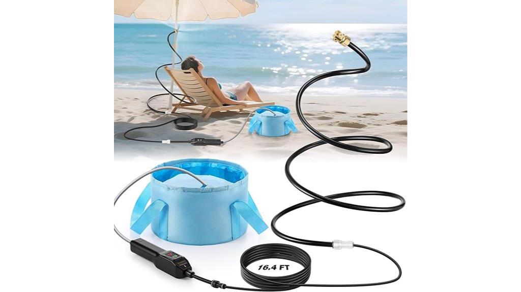 portable water pump misting