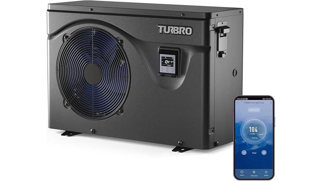 powerful inverter pool heater