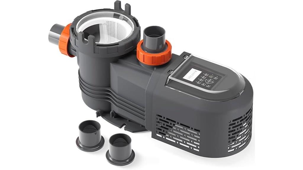powerful variable speed pump