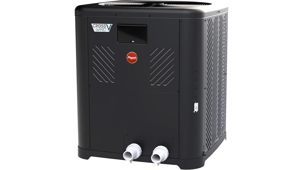 premium crosswind v pool heater