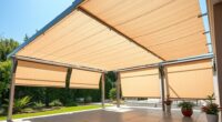 premium retractable canopy pergolas