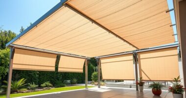 premium retractable canopy pergolas