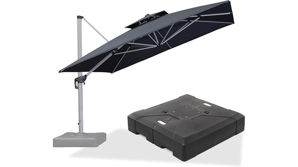 purple leaf 11 ft umbrella