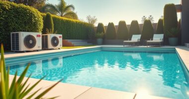 quiet efficient pool heating