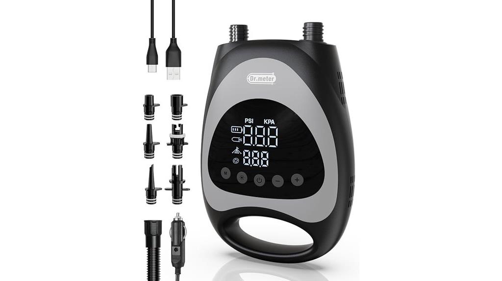 rechargeable led paddle pump