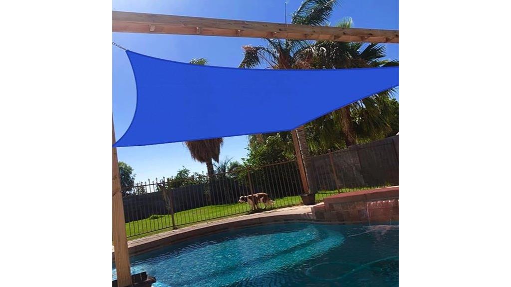 rectangular sun shade canopy
