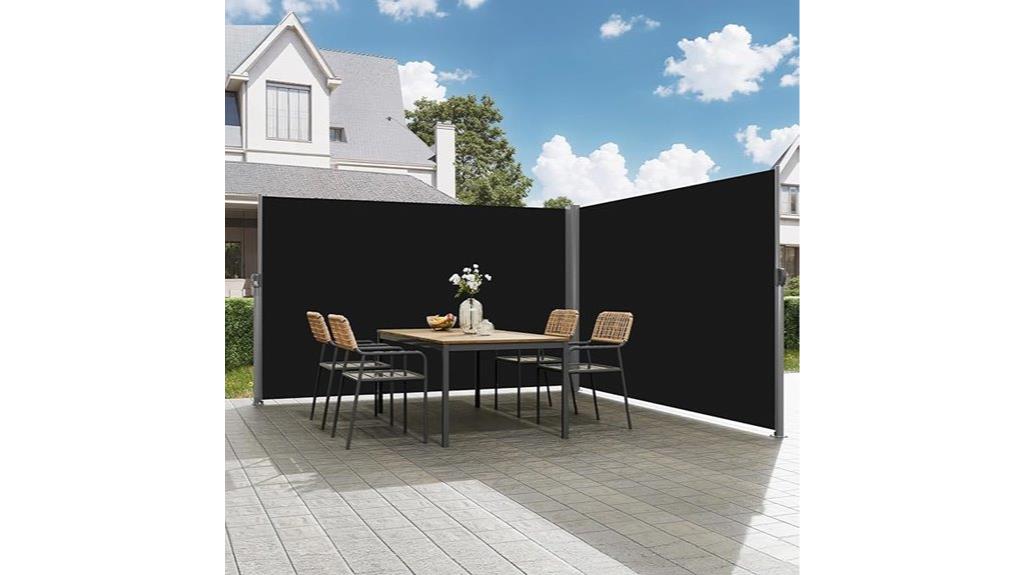 retractable patio balcony awning