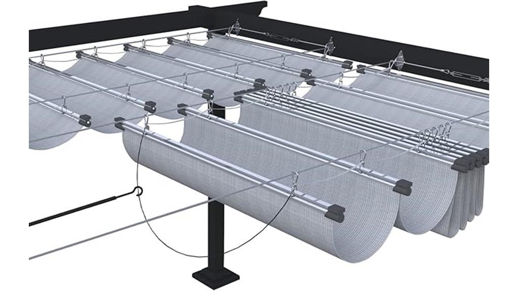 retractable shade canopy