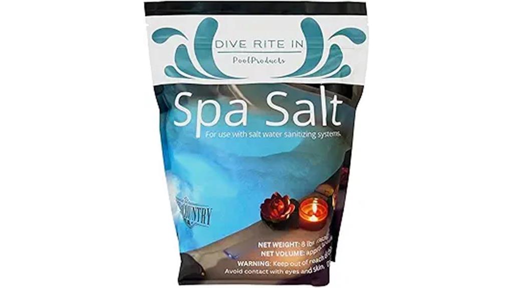 salt for hot tub systems