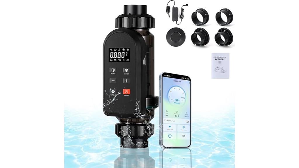 salt water pool chlorinator