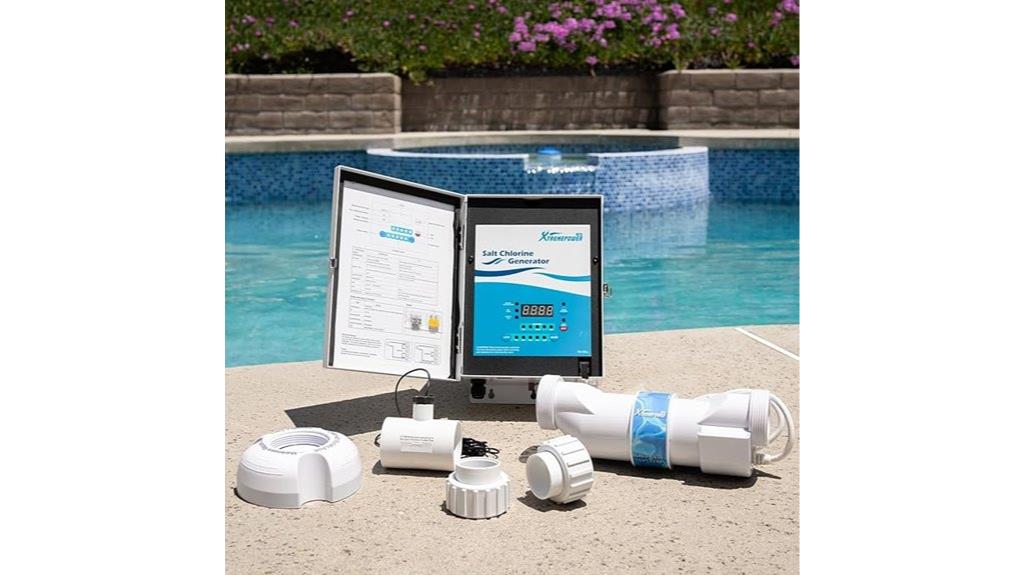 saltwater chlorinator for large pools