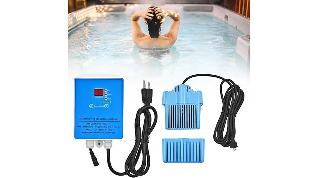 saltwater hot tub system