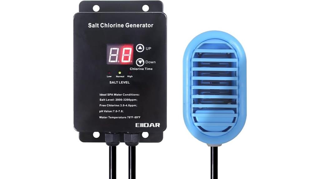 saltwater hot tub system