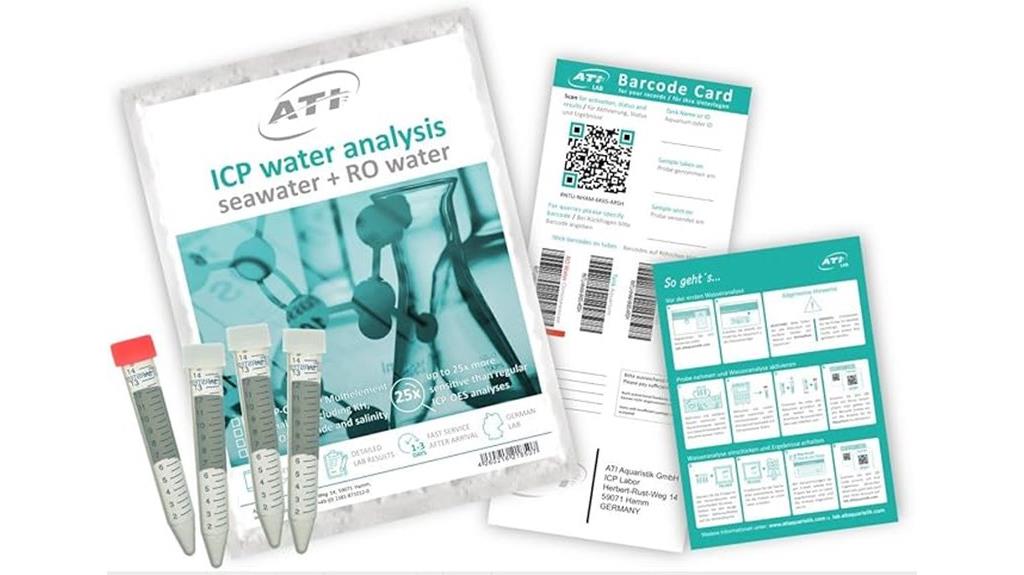 saltwater icp oes testing