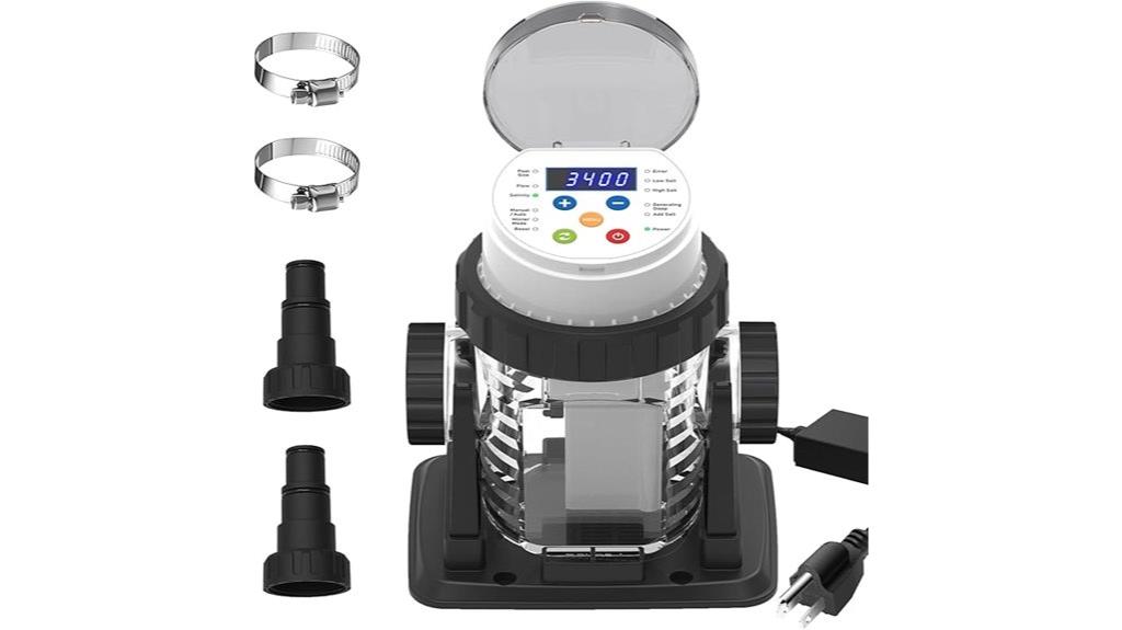 saltwater pool chlorination system