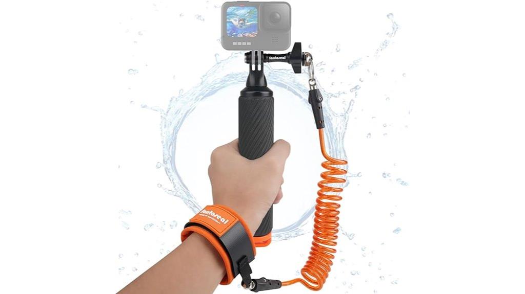 secure gopro hand grip