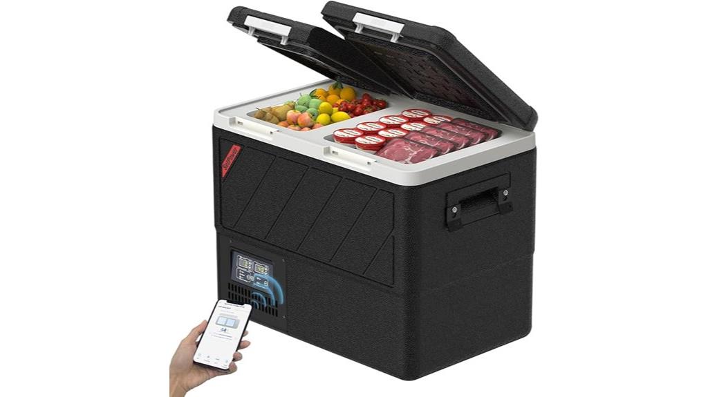 smart portable cooling device