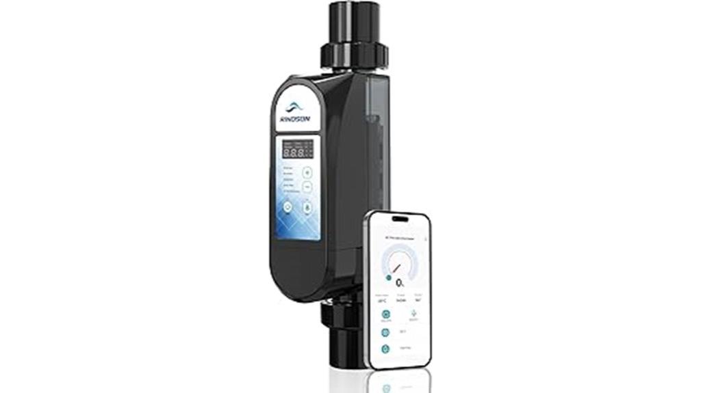 smart saltwater pool controller