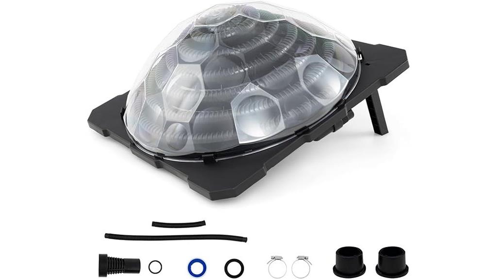 solar pool heater system