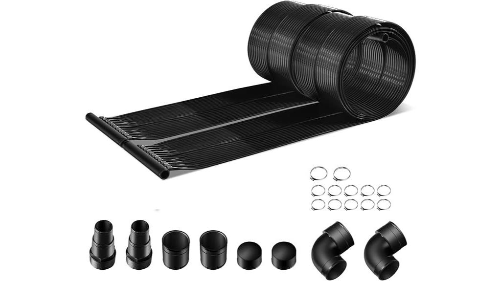 solar pool heating system
