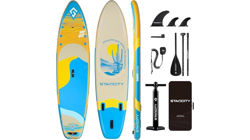 spacious stable family paddleboard