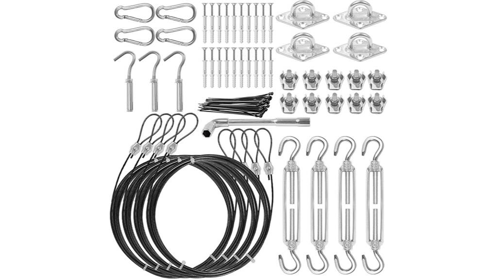 stainless steel shade kit