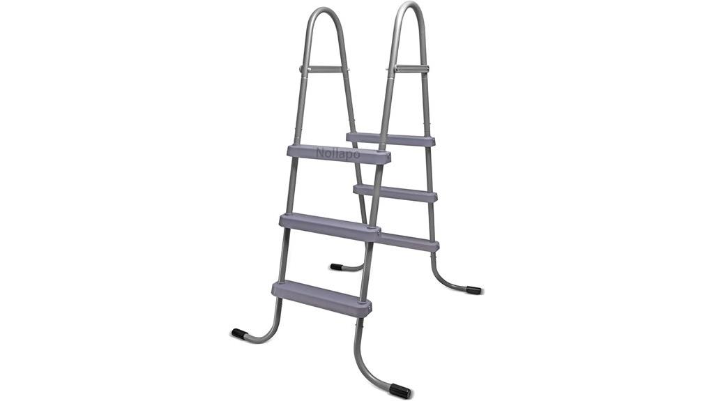 steel bolt on pool ladder