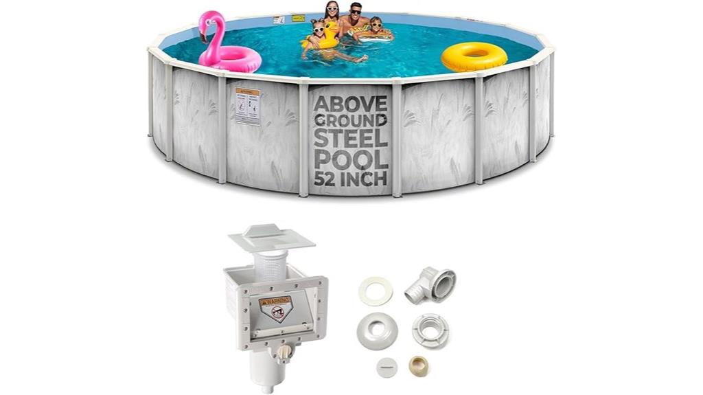 steel wall doughboy pool