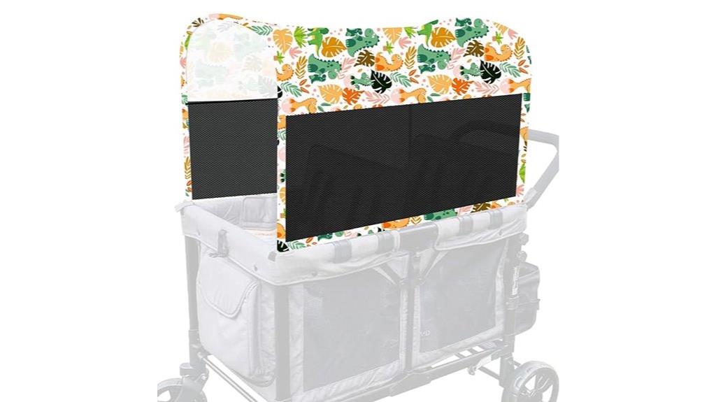 stretchable canopy for wagons