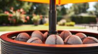 strong wind resistant umbrella weights