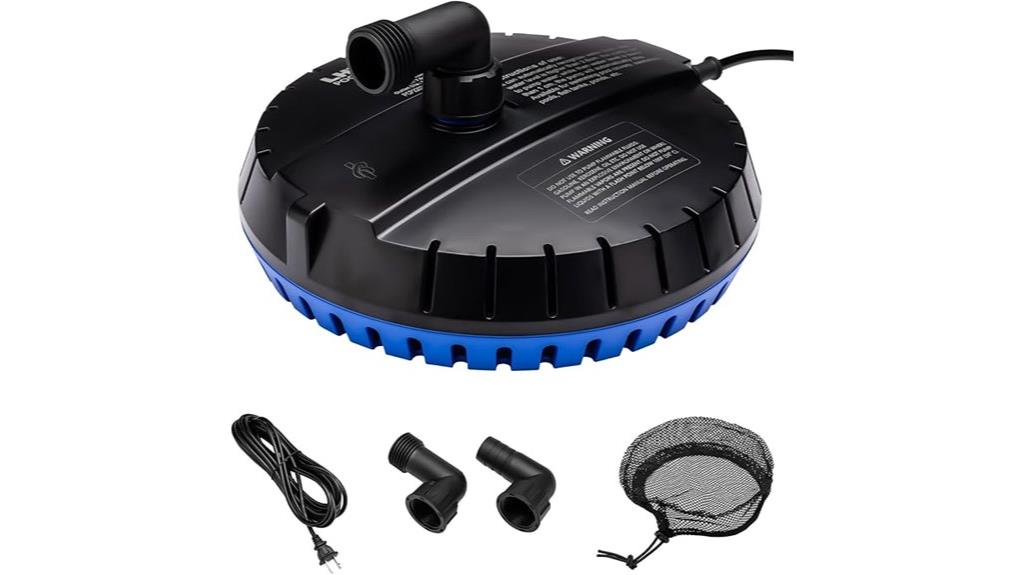 submersible pool cover pump