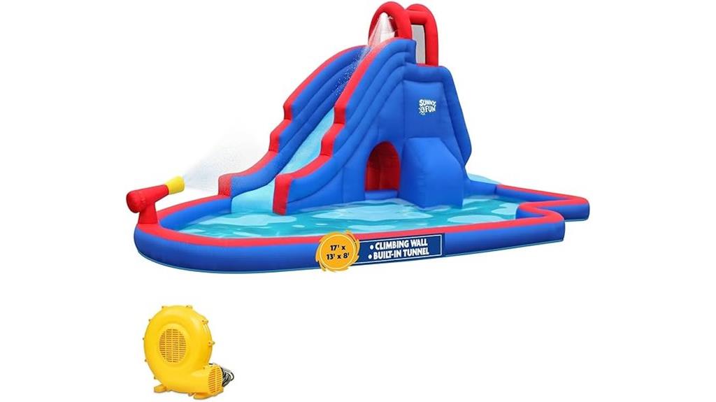 sunny inflatable water fun