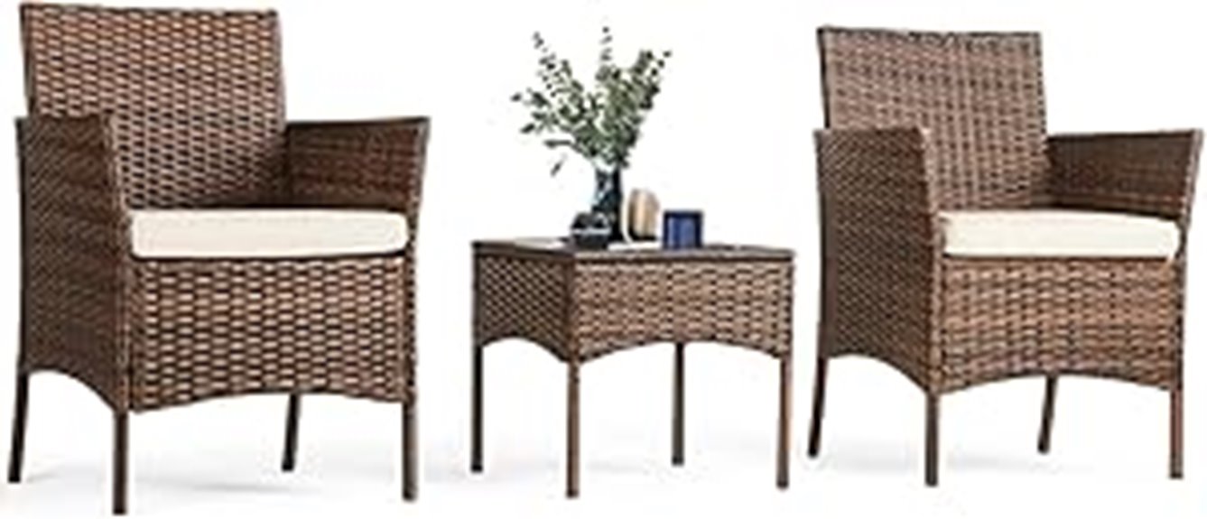 sweetcrispy 3 piece patio set