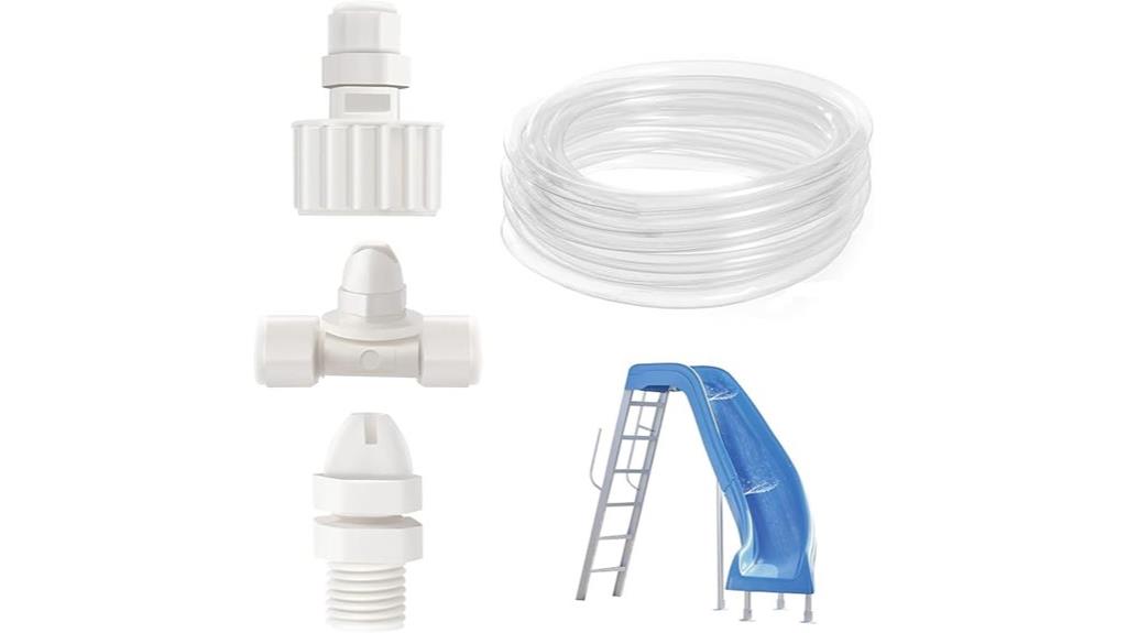 swimming pool water tubing