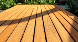 teak outdoor shower mats