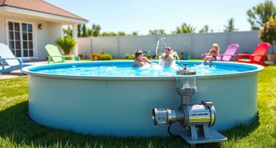 top above ground pool filters