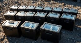 top dual zone portable coolers