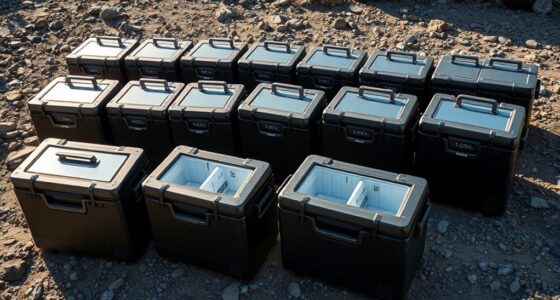 top dual zone portable coolers