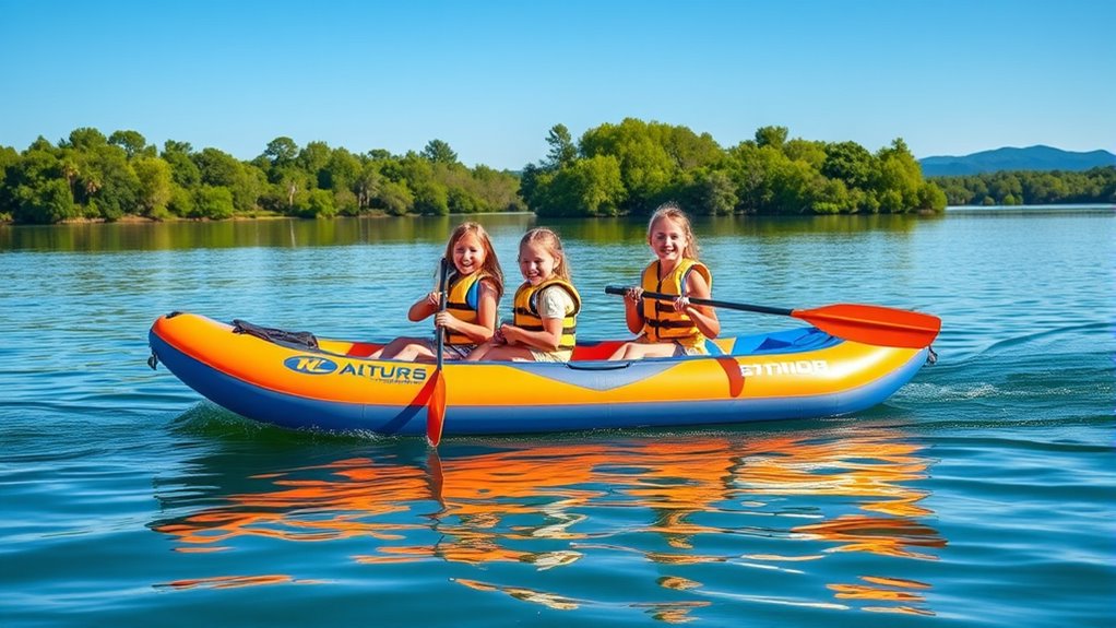 top family inflatable kayaks