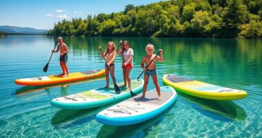 top family inflatable paddle boards