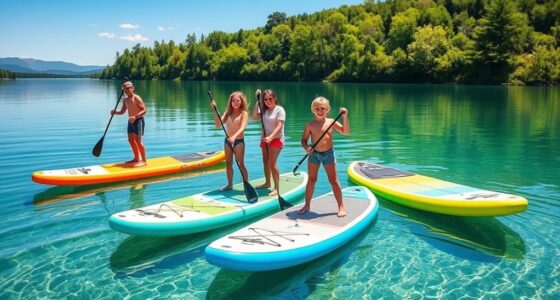 top family inflatable paddle boards