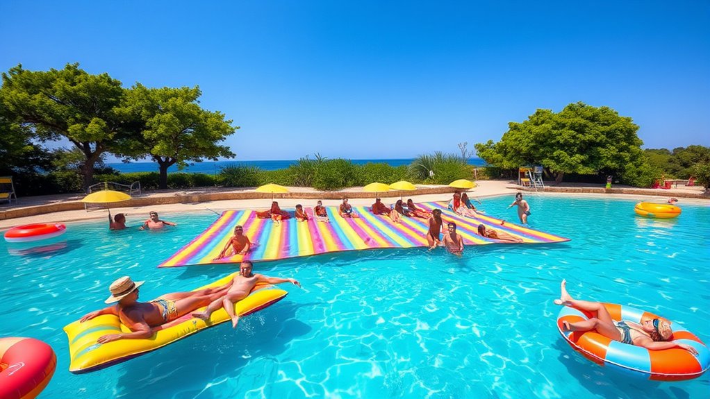 top giant pool floats