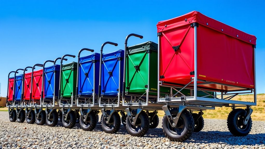 top heavy duty utility wagons