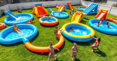 top inflatable backyard water parks