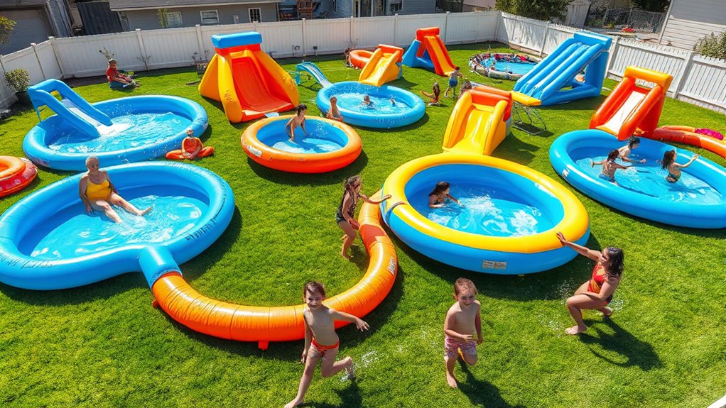top inflatable backyard water parks
