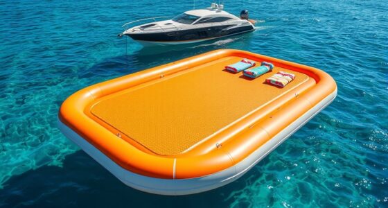 top inflatable boat swim platforms