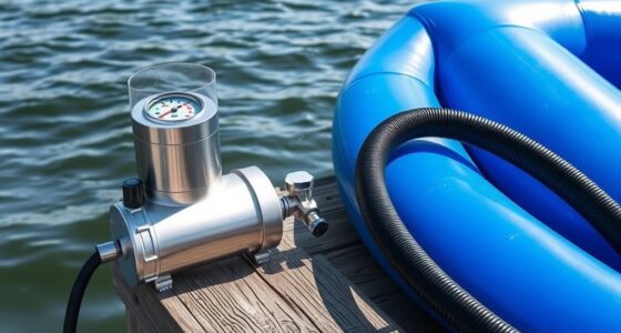 top inflatable dock pumps