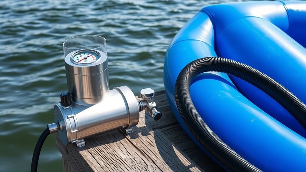 top inflatable dock pumps